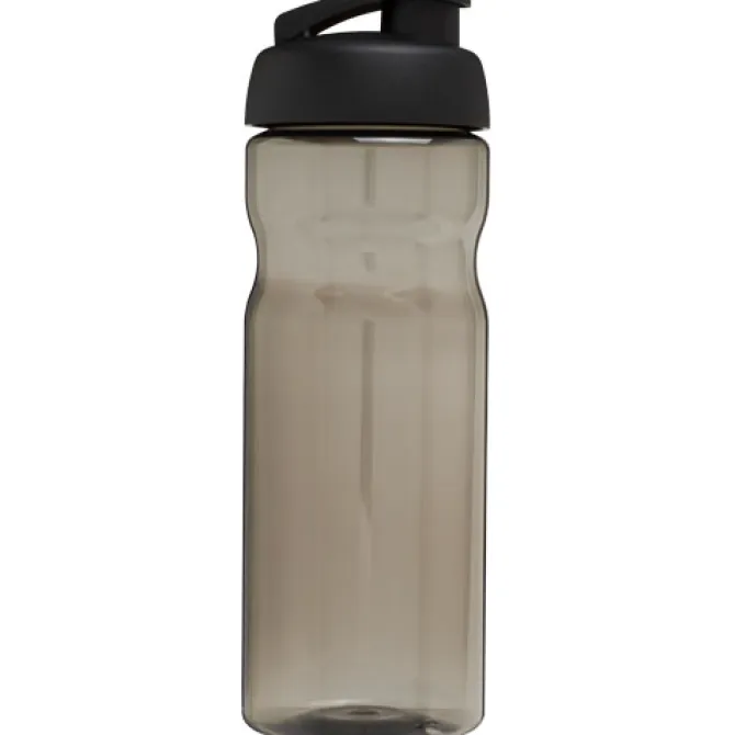 Bidon H2O Base® o pojemności 650 ml z wieczkiem zaciskowym / Ciemnografitowy 21004519