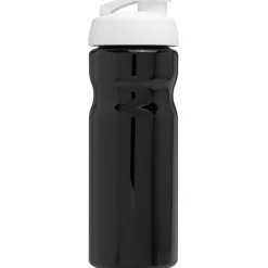 Bidon H2O Base® o pojemności 650 ml z wieczkiem zaciskowym / Czarny 21004512