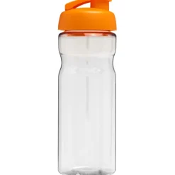 Bidon H2O Base® o pojemności 650 ml z wieczkiem zaciskowym / Przezroczysty 21004507