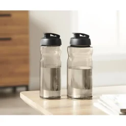 Bidon H2O Base® o pojemności 650 ml z wieczkiem zaciskowym / Przezroczysty 21004502