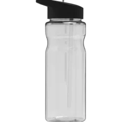 Bidon H2O Base® o pojemności 650 ml z wieczkiem z słomką / Czerwony 21004912