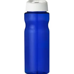 Bidon H2O Base® o pojemności 650 ml z wieczkiem z słomką / Niebieski 21004911