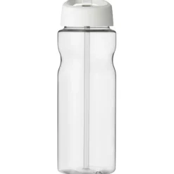 Bidon H2O Base® o pojemności 650 ml z wieczkiem z słomką / Przezroczysty 21004907