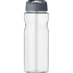Bidon H2O Base® o pojemności 650 ml z wieczkiem z słomką / Przezroczysty 21004926