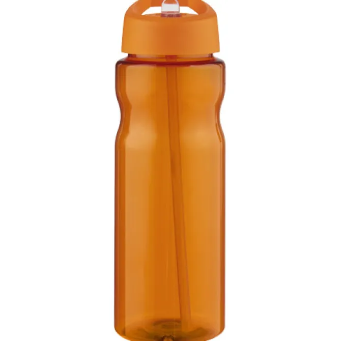 Bidon H2O Base® o pojemności 650 ml z wieczkiem z słomką / Przezroczysty 21004918