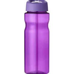 Bidon H2O Base® o pojemności 650 ml z wieczkiem z słomką / Fioletowy 21004924