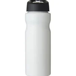 Bidon H2O Base® o pojemności 650 ml z wieczkiem z słomką / Biały 21004902