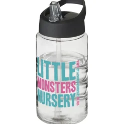 Bidon H2O Bop o pojemności 500 ml z wieczkiem z dzióbkiem / Przezroczysty 21088300