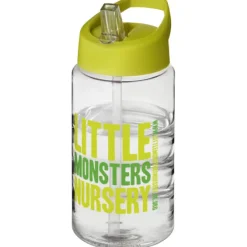 Bidon H2O Bop o pojemności 500 ml z wieczkiem z dzióbkiem / Przezroczysty 21088303
