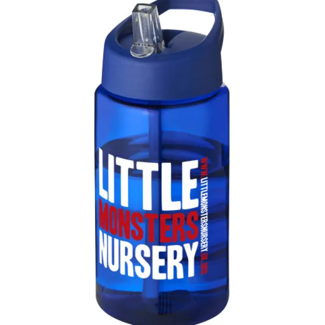 Bidon H2O Bop o pojemności 500 ml z wieczkiem z dzióbkiem / Przezroczysty 21088310
