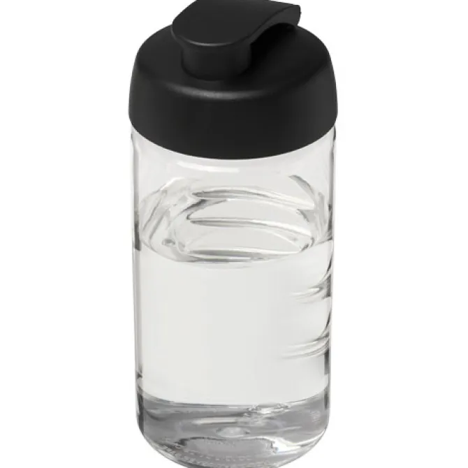 Bidon H2O Bop® o pojemności 500 ml z wieczkiem zaciskowym / Przezroczysty 21005000