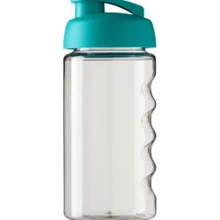 Bidon H2O Bop® o pojemności 500 ml z wieczkiem zaciskowym / Przezroczysty 21005005