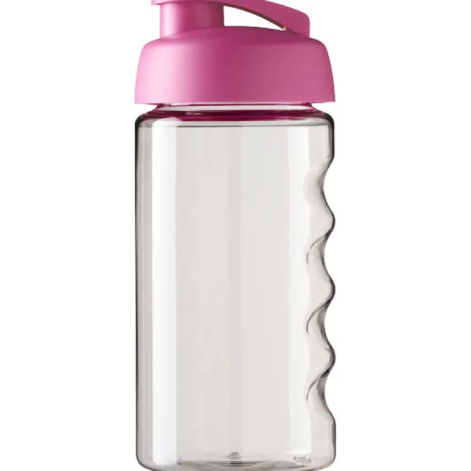 Bidon H2O Bop® o pojemności 500 ml z wieczkiem zaciskowym / Przezroczysty 21005009