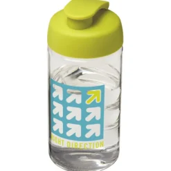 Bidon H2O Bop® o pojemności 500 ml z wieczkiem zaciskowym / Przezroczysty 21005004