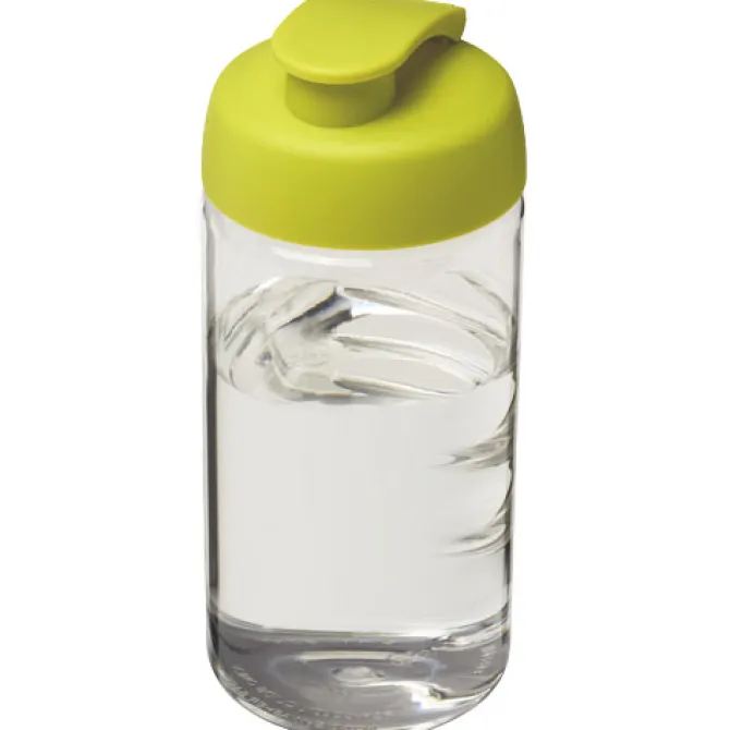 Bidon H2O Bop® o pojemności 500 ml z wieczkiem zaciskowym / Przezroczysty 21005004