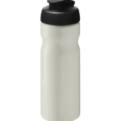 Bidon H2O Eco o pojemności 650 ml z wieczkiem zaciskowym / Kość słoniowa 21009720