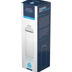 Bidon H2O Eco o pojemności 650 ml z wieczkiem zaciskowym / Czerwony 21009716