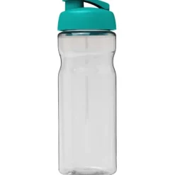 Bidon H2O Eco o pojemności 650 ml z wieczkiem zaciskowym / Pomarańczowy 21009723