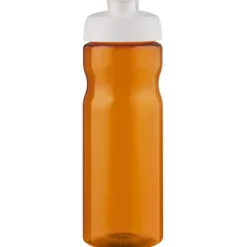 Bidon H2O Eco o pojemności 650 ml z wieczkiem zaciskowym / Pomarańczowy 21009723