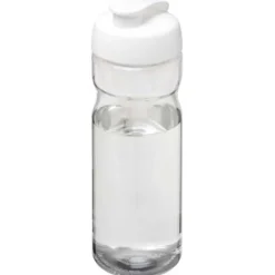 Bidon H2O Eco o pojemności 650 ml z wieczkiem zaciskowym / Kość słoniowa 21009721