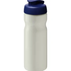 Bidon H2O Eco o pojemności 650 ml z wieczkiem zaciskowym / Kość słoniowa 21009722