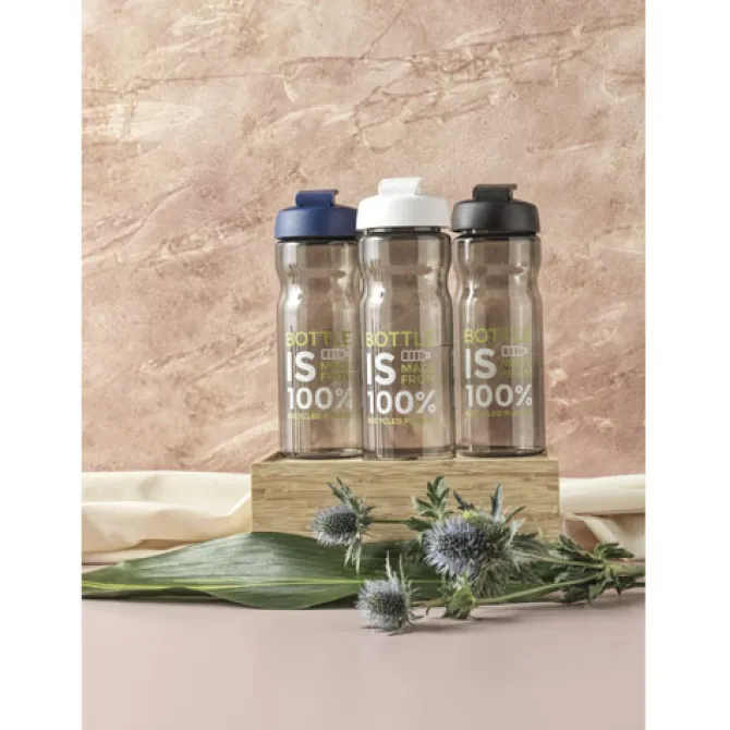 Bidon H2O Eco o pojemności 650 ml z wieczkiem zaciskowym / Pomarańczowy 21009715