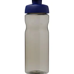 Bidon H2O Eco o pojemności 650 ml z wieczkiem zaciskowym / Ciemnografitowy 21009702