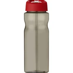 Bidon H2O Eco o pojemności 650 ml z wieczkiem z dzióbkiem / Ciemnografitowy 21009905