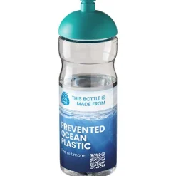 Bidon H2O Eco o pojemności 650 ml z wypukłym wieczkiem / Przezroczysty 21009894