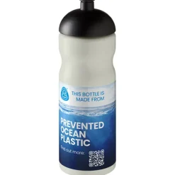 Bidon H2O Eco o pojemności 650 ml z wypukłym wieczkiem / Kość słoniowa 21009838
