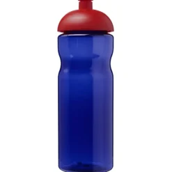 Bidon H2O Eco o pojemności 650 ml z wypukłym wieczkiem / Czerwony 21009821