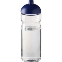 Bidon H2O Eco o pojemności 650 ml z wypukłym wieczkiem / Niebieski 21009811