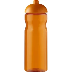 Bidon H2O Eco o pojemności 650 ml z wypukłym wieczkiem / Ciemnografitowy 21009805