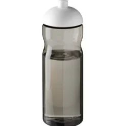 Bidon H2O Eco o pojemności 650 ml z wypukłym wieczkiem / Ciemnografitowy 21009801