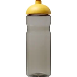 Bidon H2O Eco o pojemności 650 ml z wypukłym wieczkiem / Ciemnografitowy 21009810
