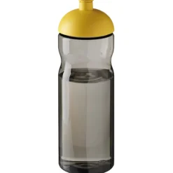 Bidon H2O Eco o pojemności 650 ml z wypukłym wieczkiem / Ciemnografitowy 21009810