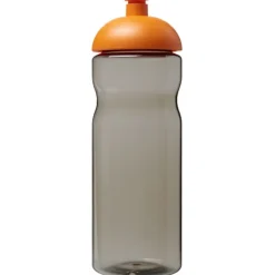 Bidon H2O Eco o pojemności 650 ml z wypukłym wieczkiem / Ciemnografitowy 21009807
