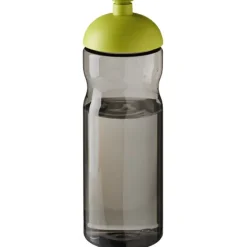 Bidon H2O Eco o pojemności 650 ml z wypukłym wieczkiem / Ciemnografitowy 21009804
