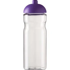 Bidon H2O Eco o pojemności 650 ml z wypukłym wieczkiem / Przezroczysty 21009896