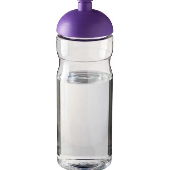 Bidon H2O Eco o pojemności 650 ml z wypukłym wieczkiem / Przezroczysty 21009896