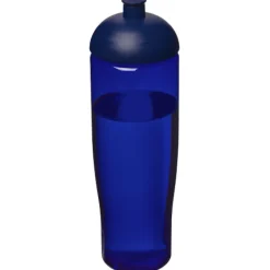 Bidon H2O Tempo® o pojemności 700 ml z wypukłym wieczkiem / Niebieski 21004219