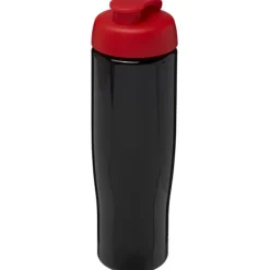 Bidon H2O Tempo® o pojemności 700 ml z wieczkiem zaciskowym / Czarny 21004014