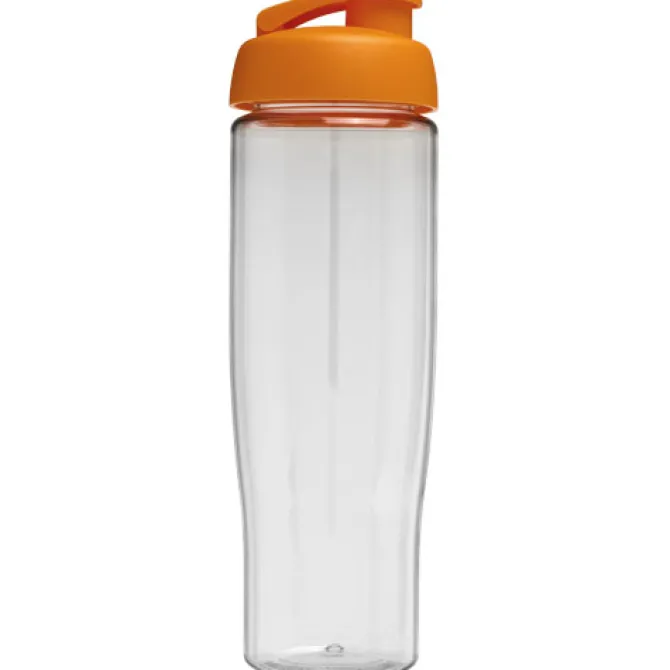 Bidon H2O Tempo® o pojemności 700 ml z wieczkiem zaciskowym / Przezroczysty 21004003