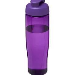 Bidon H2O Tempo® o pojemności 700 ml z wieczkiem zaciskowym / Fioletowy 21004023