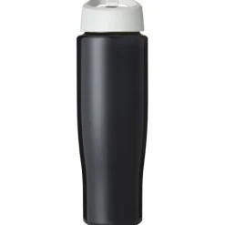 Bidon H2O Tempo® o pojemności 700 ml z wieczkiem z słomką / Fioletowy 21004429