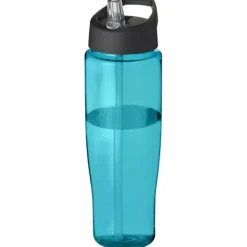 Bidon H2O Tempo® o pojemności 700 ml z wieczkiem z słomką / Limonka 21004404