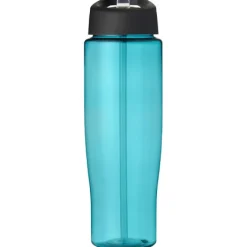 Bidon H2O Tempo® o pojemności 700 ml z wieczkiem z słomką / Limonka 21004404