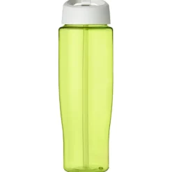 Bidon H2O Tempo® o pojemności 700 ml z wieczkiem z słomką / Limonka 21004412
