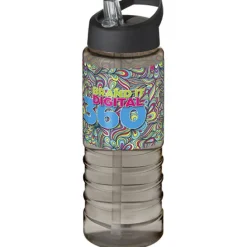 Bidon H2O Treble o pojemności 750 ml z wieczkiem z dzióbkiem / Przezroczysty 21087713