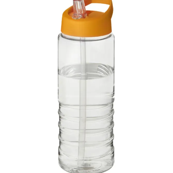 Bidon H2O Treble o pojemności 750 ml z wieczkiem z dzióbkiem / Przezroczysty 21087709